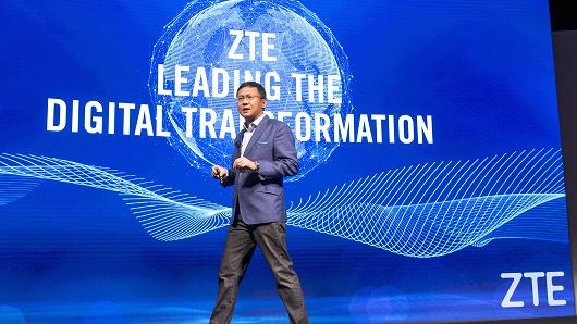 Lixin Cheng, president of ZTE USA Inc.